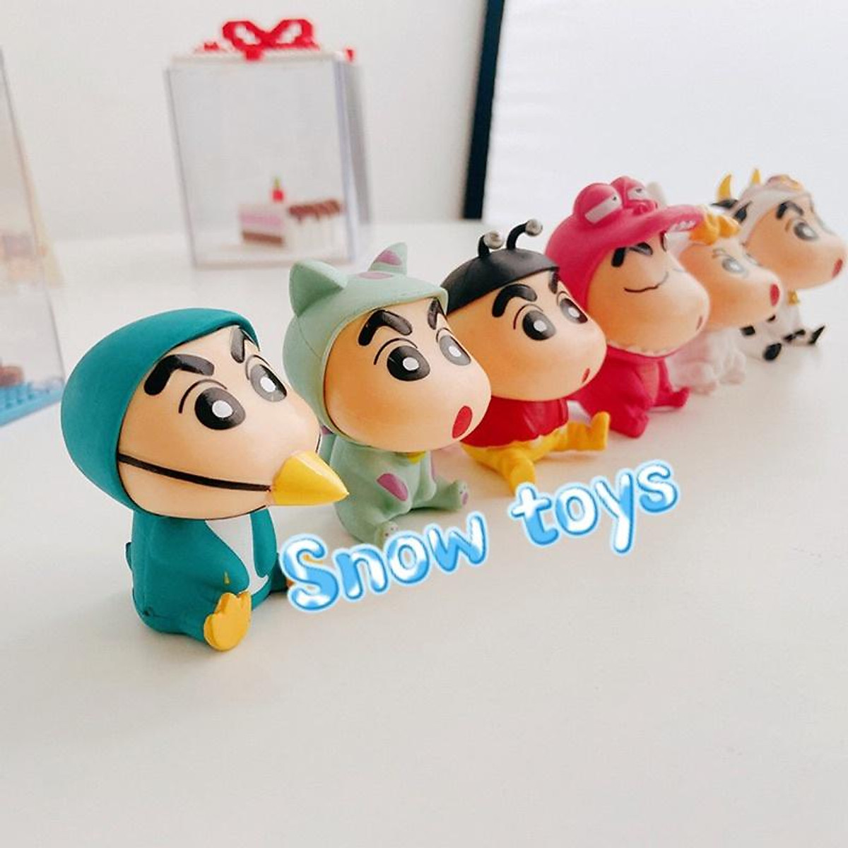 Mô hình Shin Cậu bé bút chì Shinnosuke  Shin chan Cosplay dễ thương bền  màu chất