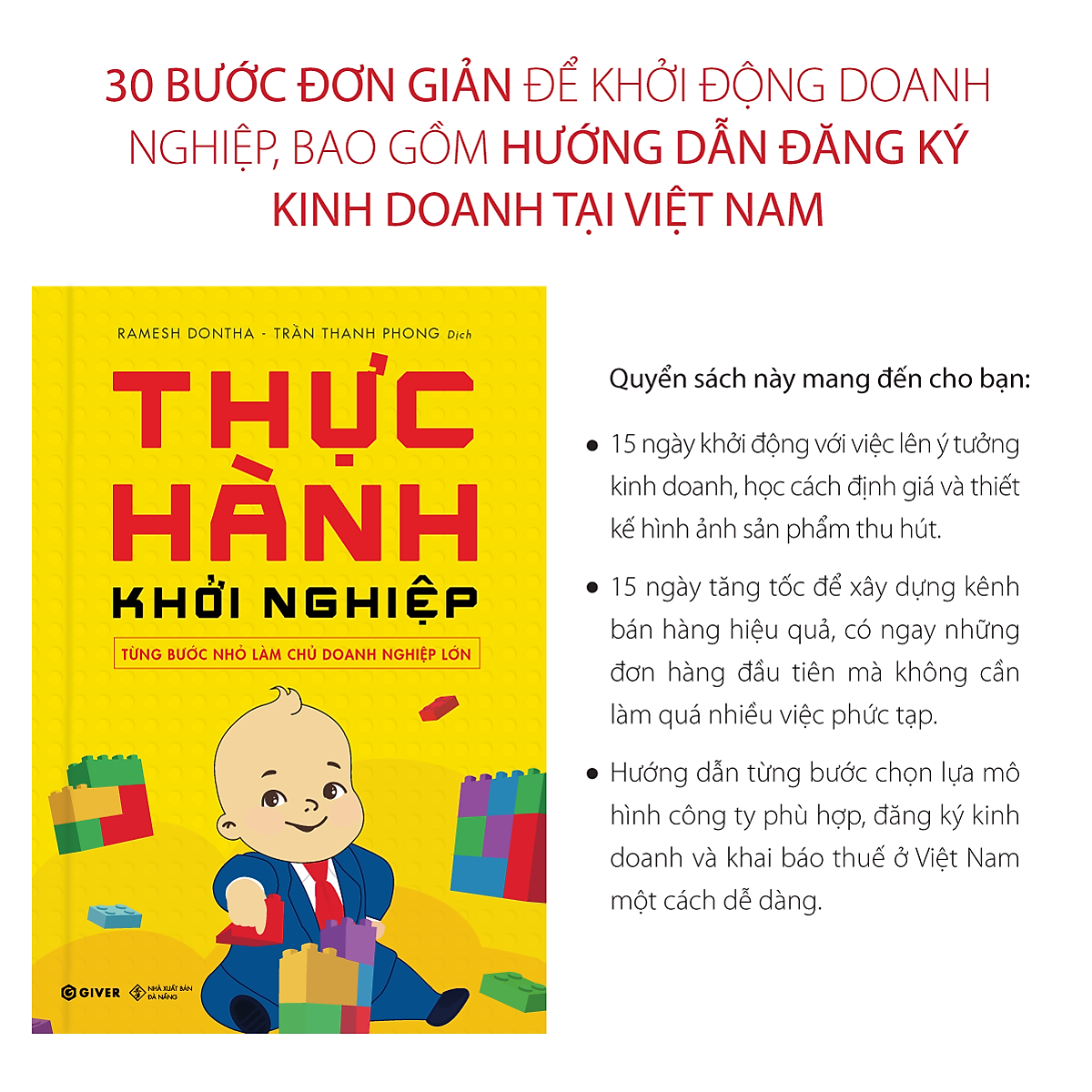 Thực Hành Khởi Nghiệp - Từng Bước Nhỏ Làm Chủ Doanh Nghiệp Lớn