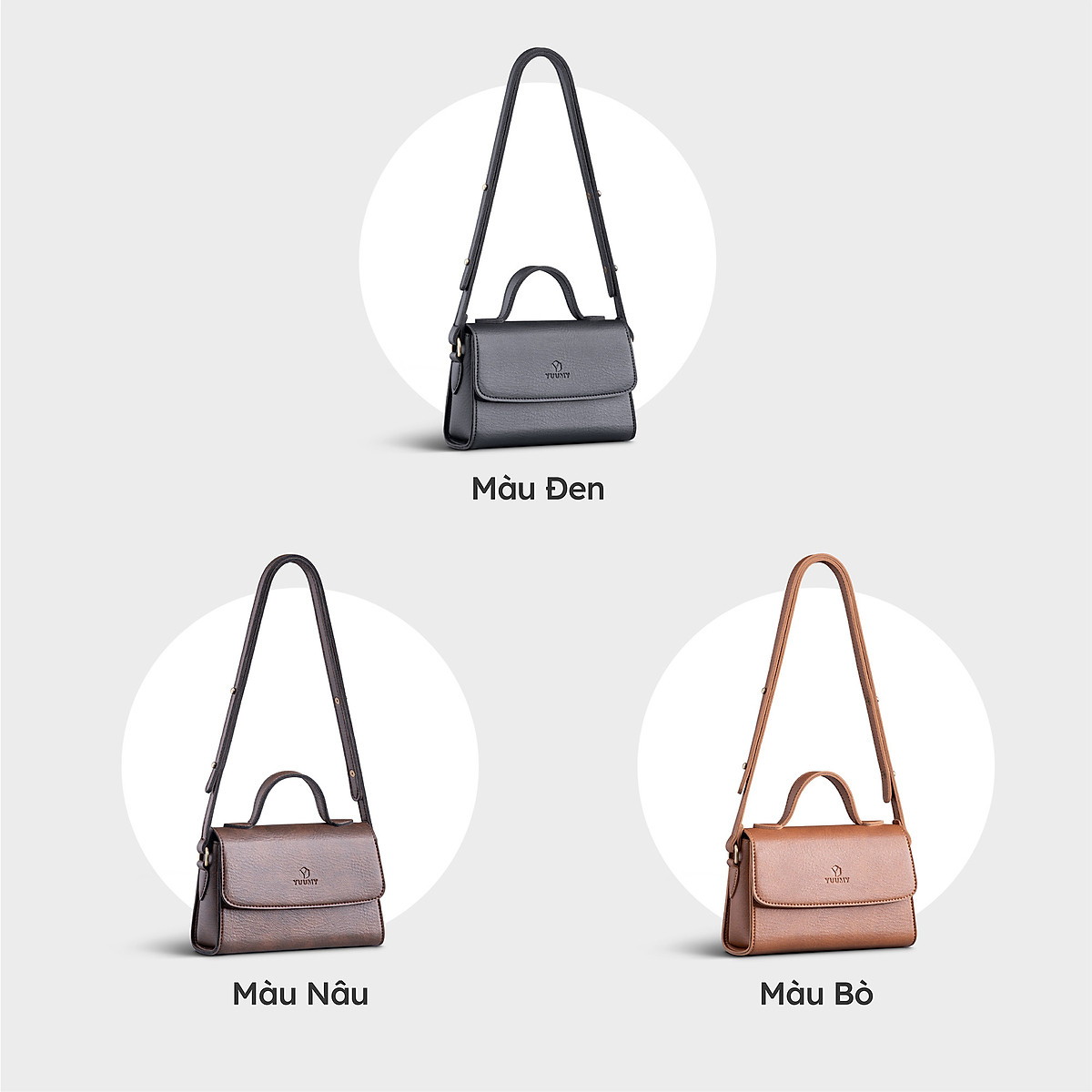 Túi đeo chéo da nữ mini thời trang YUUMY YN179