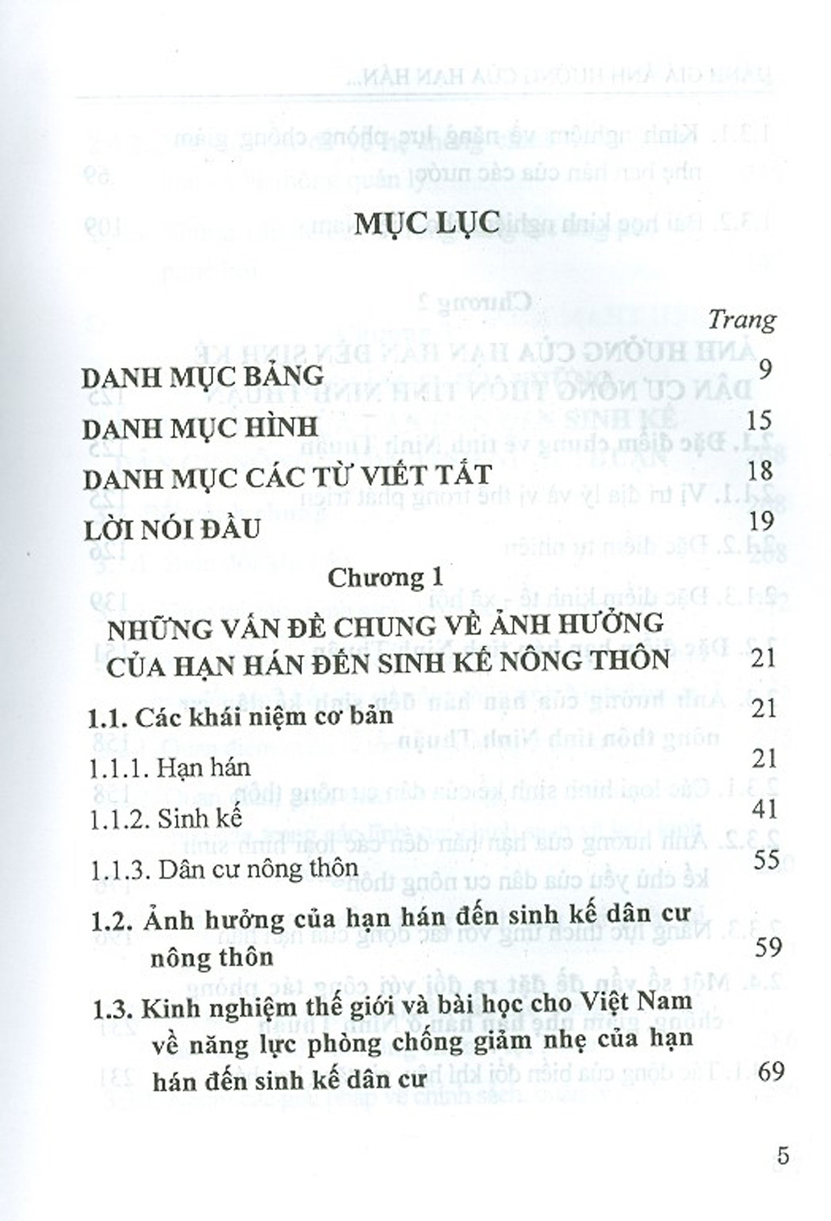 Đánh Giá Ảnh Hưởng Của Hạn Hán Đến Sinh Kế Dân Cư Nông Thôn Tỉnh Ninh Thuận (Sách Chuyên Khảo)