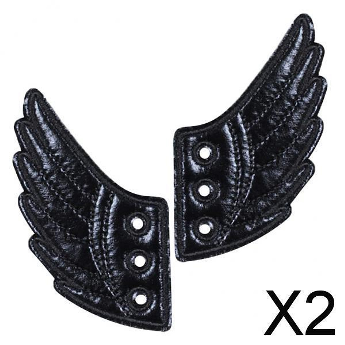 Mua 2xKids Foils Shoes Sneaker Angel Wings Shoes Accessories Black tại  Magideal2