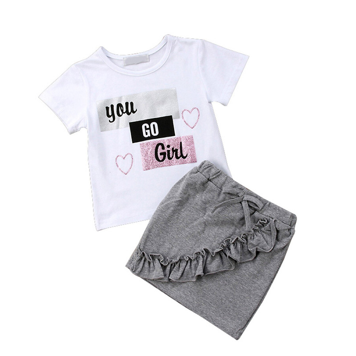 Girls t shirt and skirt Clearance