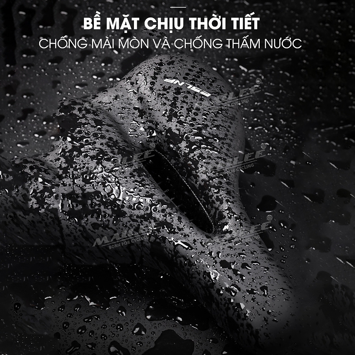Yên BÉO Xe Đạp ESL-01 Mút Chống Sốc Dày Thoải Mái với bọc da PU, Giảm Chấn Bóng lò xo, khung cong kim loại chắc chắn cho xe đạp MTB, xe thể thao, có khe trượt lắp đèn, 2 cách lắp đặt - Mai Lee