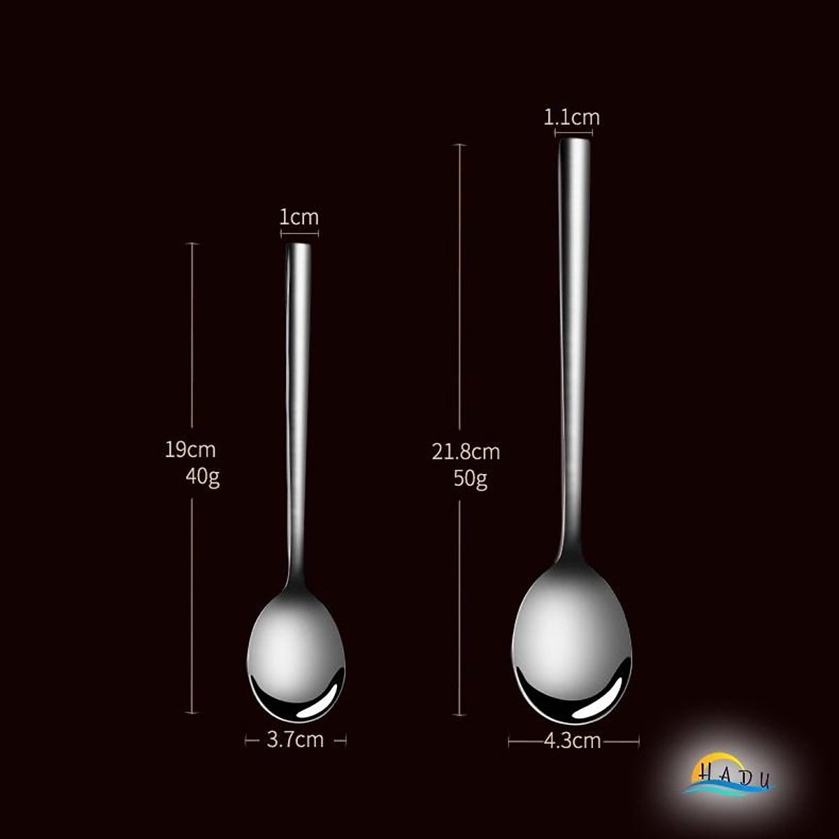 6 Cái] Thìa Muỗng Inox Cán Dài 304 Cao Cấp Ăn Phở Đạt Tiêu Chuẩn Chất