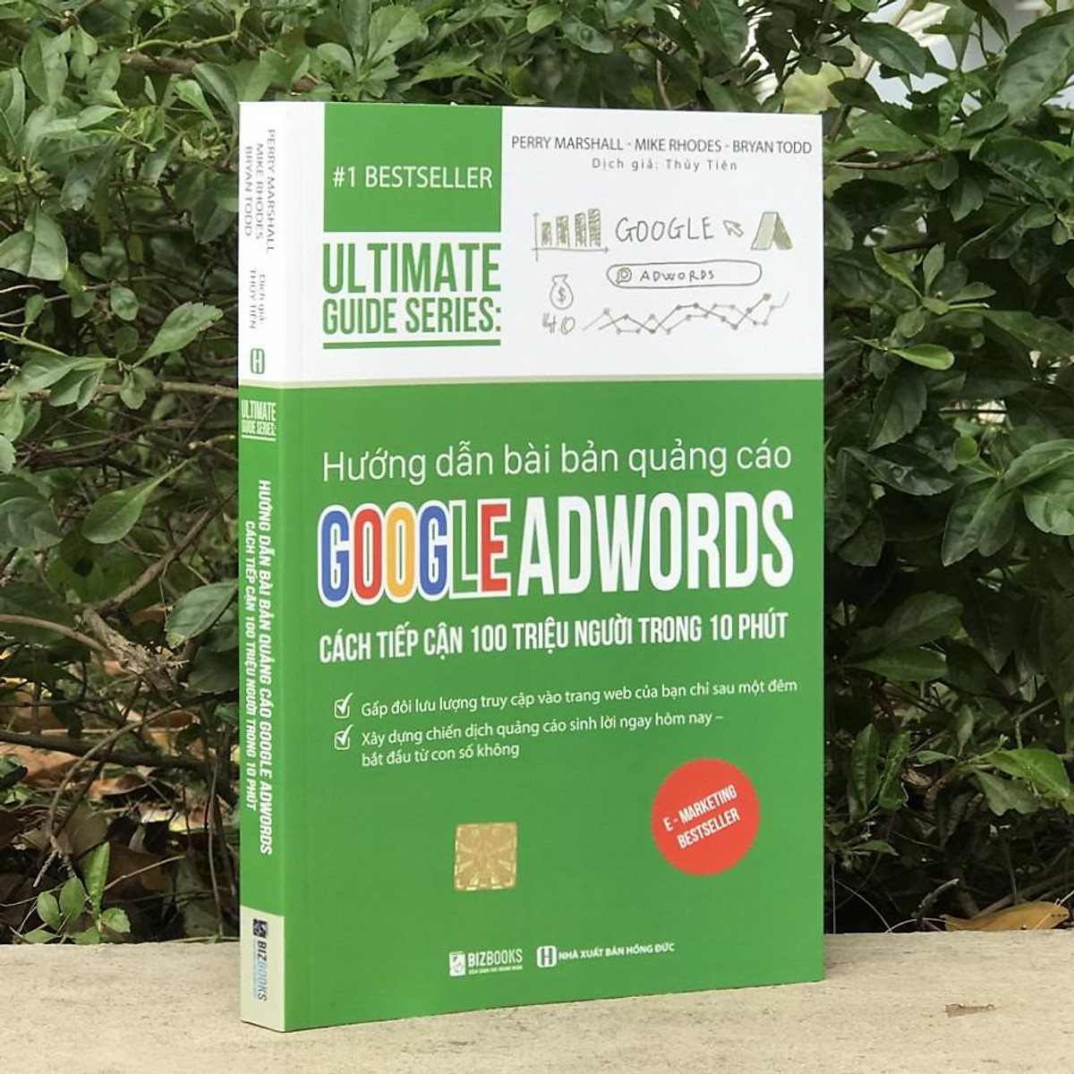 Sách - Hướng dẫn bài bản quảng cáo Google Adwords: Cách Tiếp Cận 100 Triệu Người Trong 10 Phút - 1 BestSeller