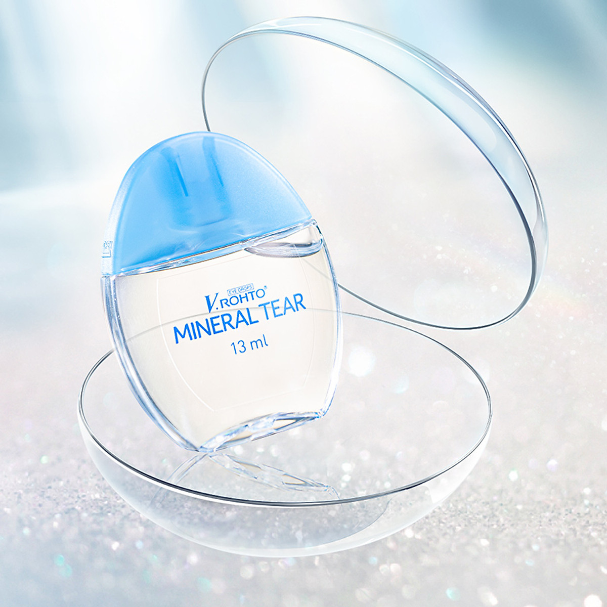 Nước nhỏ mắt giữ ẩm & bổ sung khoáng chất V.Rohto Mineral Tear 13ml