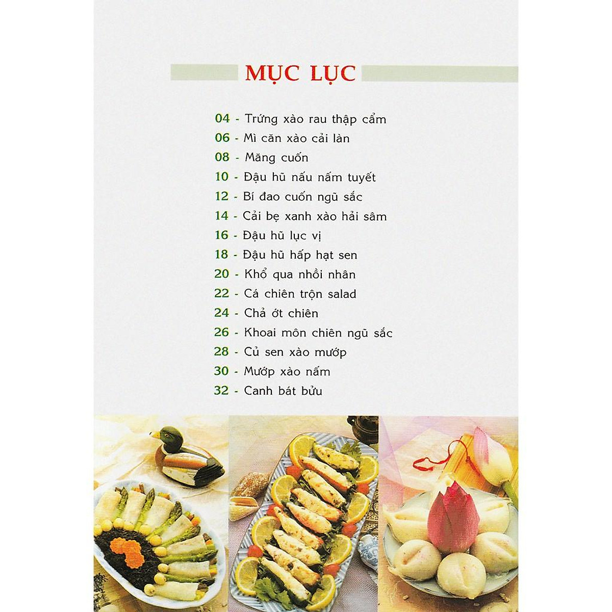 Sách - 30 Món Chay Giàu Dinh Dưỡng (Lý Ngân Hoán)