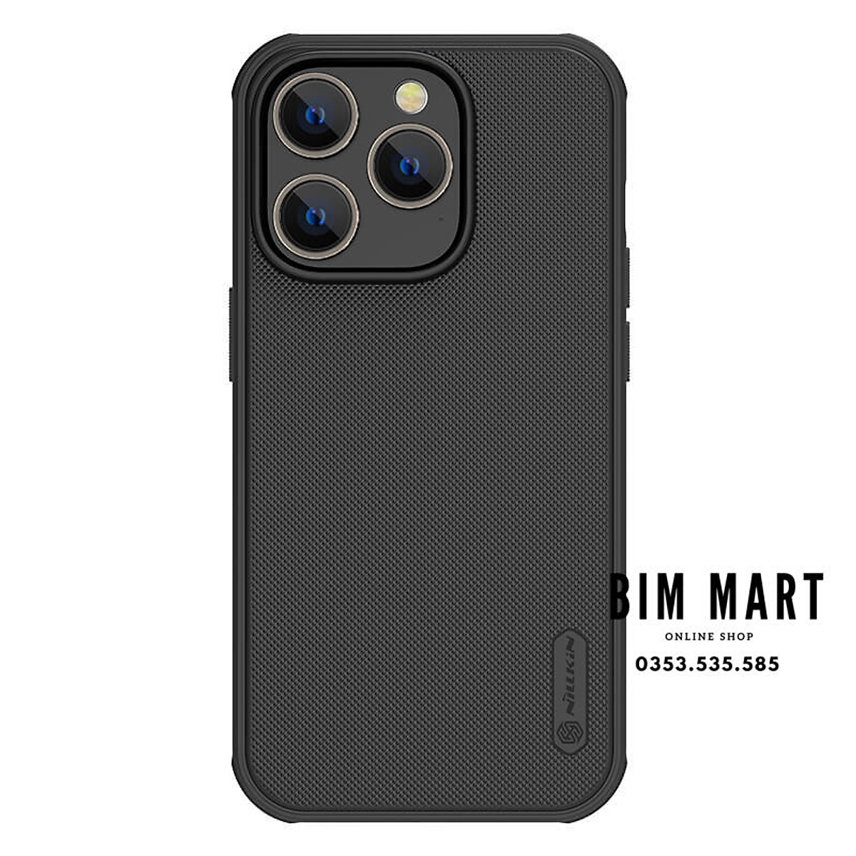 Ốp lưng chính hãng Nillkin dành cho iPhone 14 Pro Max dạng sần - Hàng Nhập Khẩu