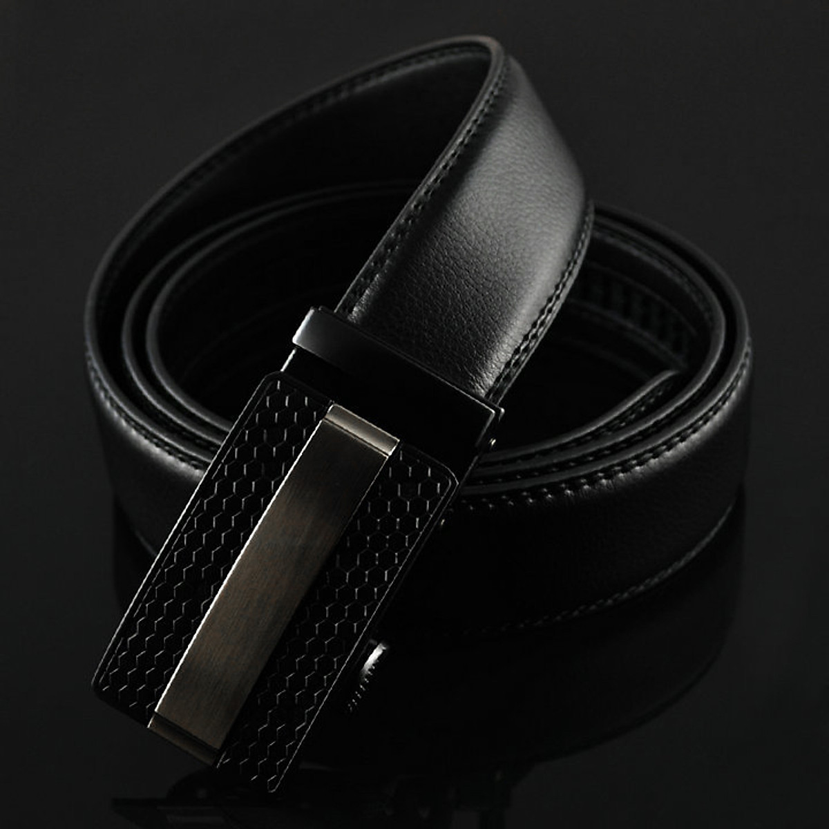 Thắt Lưng Nam Lịch Lãm AT Leather ATN01 - Đen