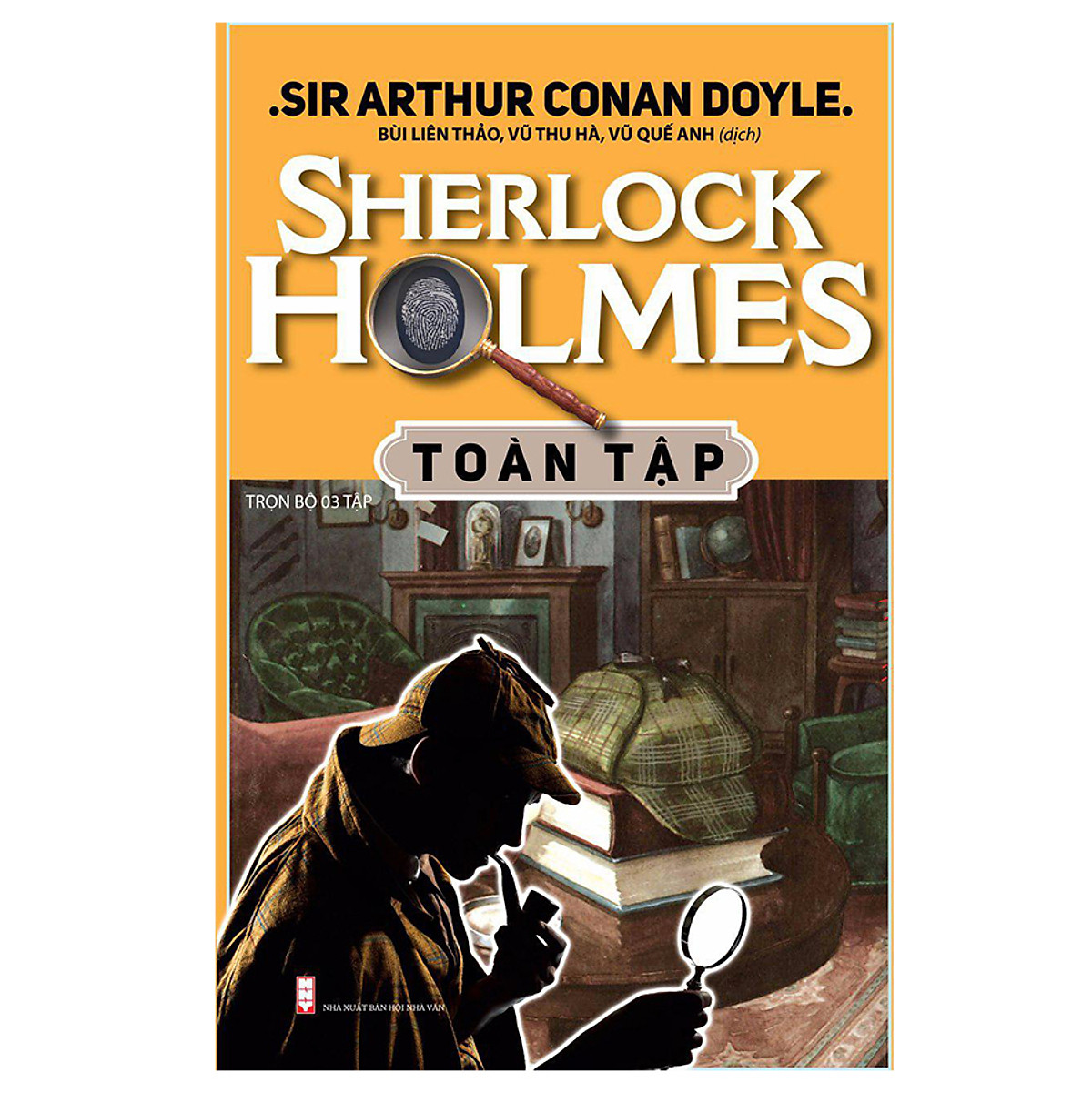 Combo Sherlock Holmes Toàn Tập (Trọn Bộ 3 Tập) - Hộp Gỗ 