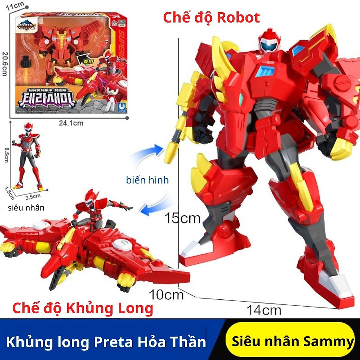 Top 8 bộ đồ chơi siêu nhân đang bán chạy trên thị trường hiện nay
