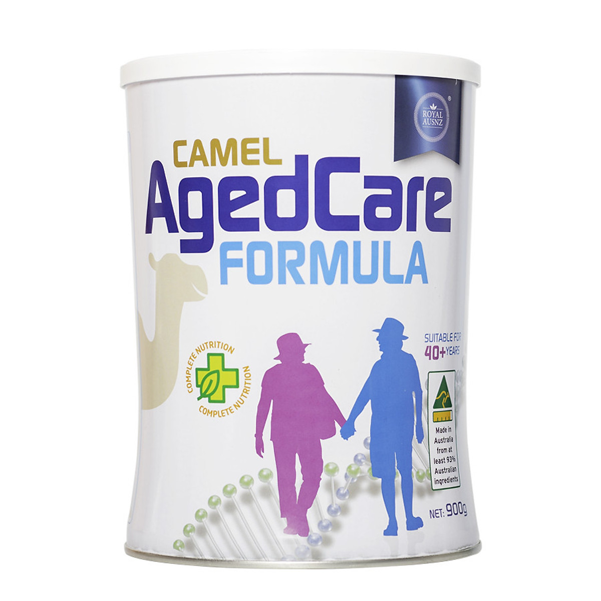 Sữa Lạc Đà Hoàng Gia Úc AGED CARE FORMULA Bổ Sung Dinh Dưỡng Cho Người Trên 40 Tuổi 900g