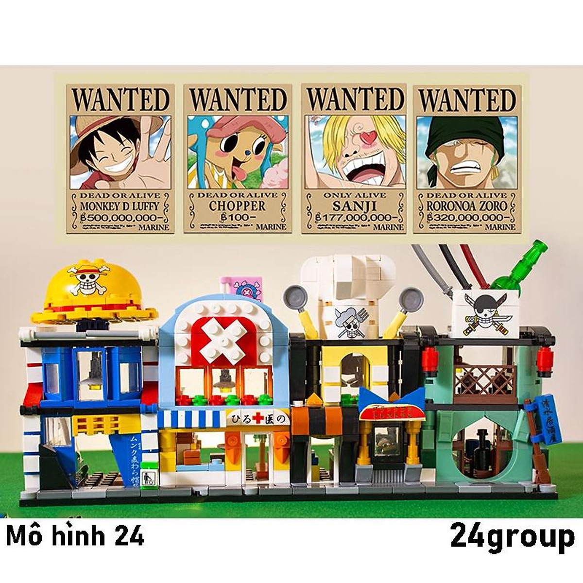 Mua Bộ đồ chơi giáo dục LẮP RÁP LEGO CITY TOÀ NHÀ PHONG CÁCH ANIME one piece onepiece luffy zoro sanji chopper Mua Bộ đồ chơi giáo dục LẮP RÁP LEGO CITY TOÀ NHÀ PHONG CÁCH ANIME one piece onepiece luffy zoro sanji chopper