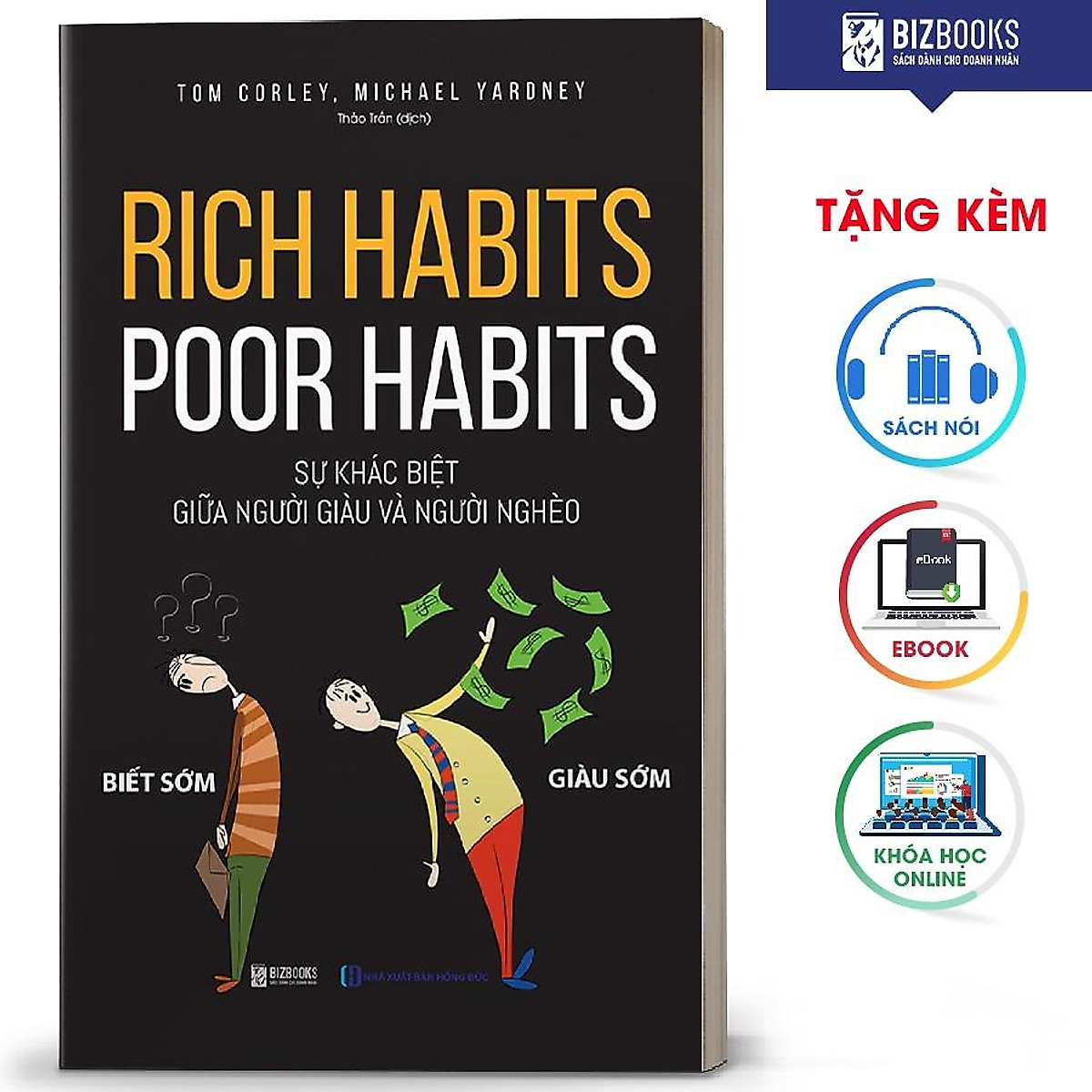 BIZBOOKS - Sách Rich Habits, Poor Habits: Sự Khác Biệt Giữa Người Giàu Và Người Nghèo - MinhAnBooks