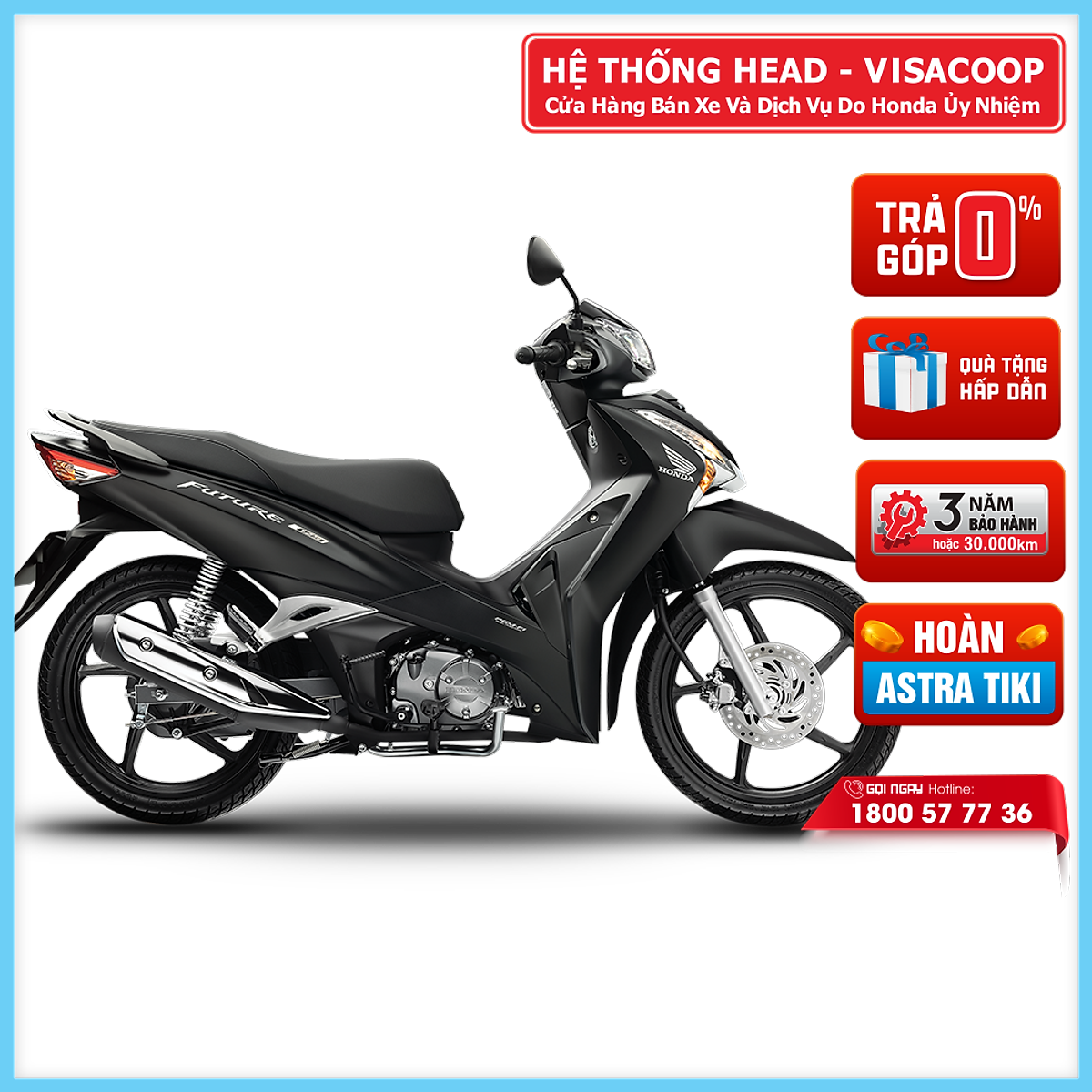 Xe máy Honda Future 125 FI Phiên bản Đặc biệt (Phanh đĩa - vành đúc)