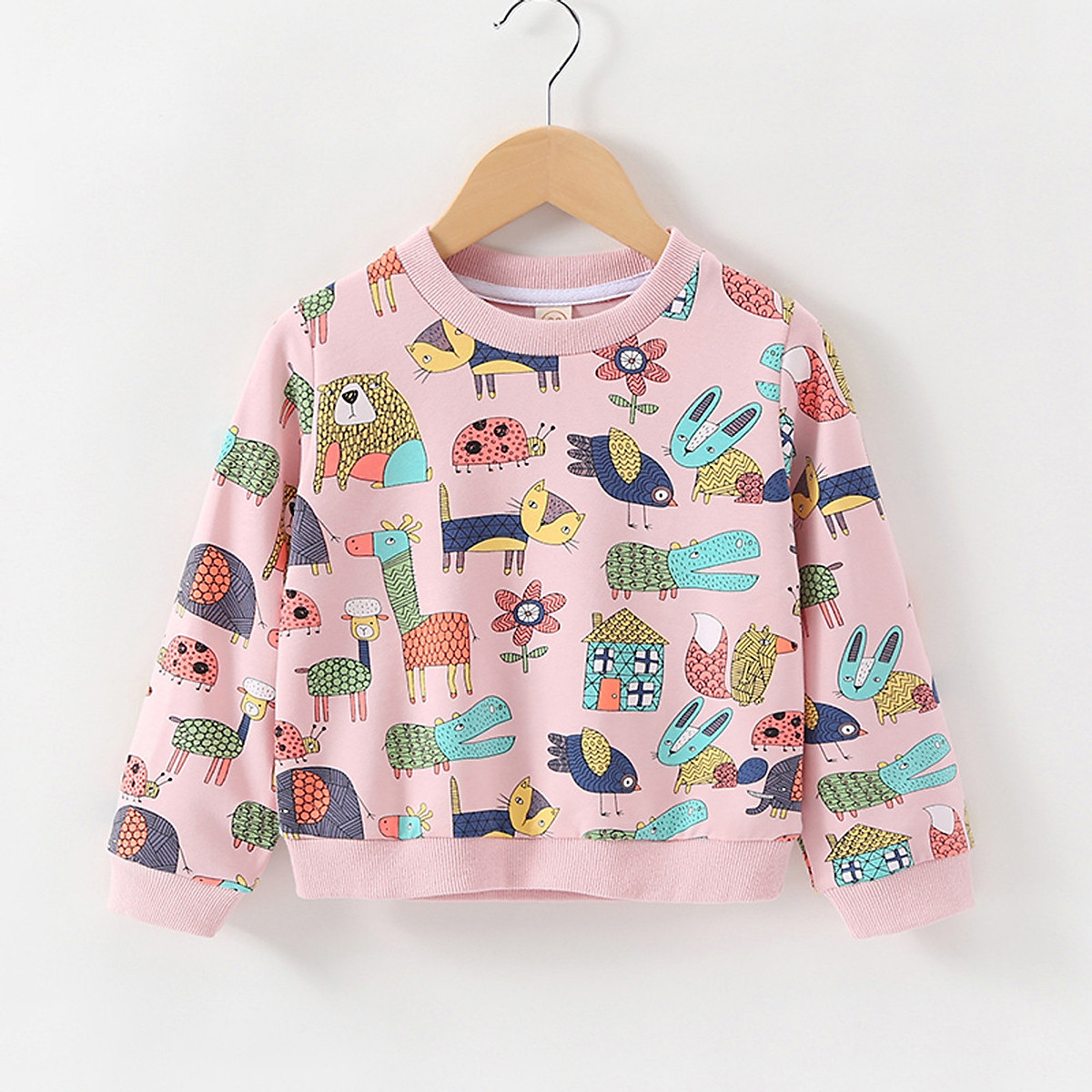 Mua Toddler Printing Long Sleeves Tops Blouse Infant Baby Girl Boy Cartoon Mua Toddler Printing Long Sleeves Tops Blouse Infant Baby Girl Boy Cartoon