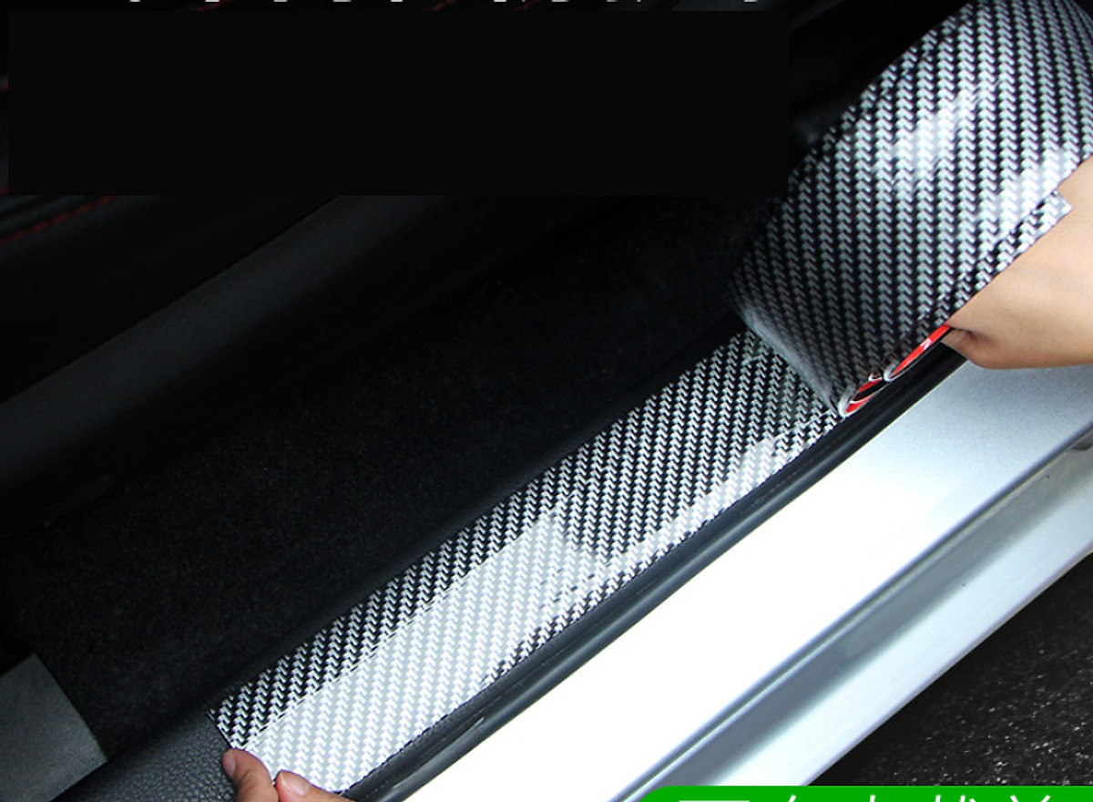 Miếng dán 3D carbon bảo vệ xe ô tô trang trí xe