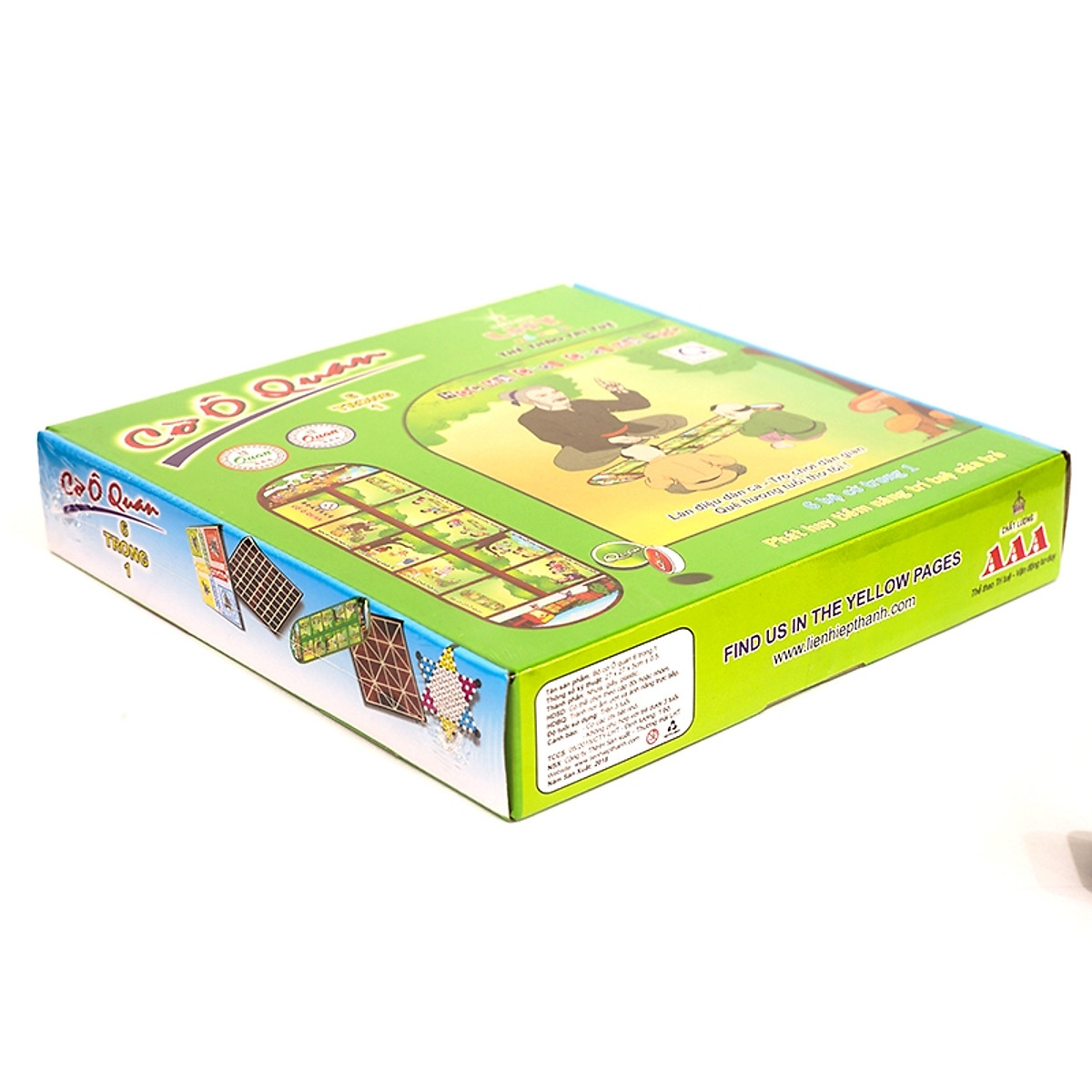 Cờ Ô Quan Hộp Giấy Lớn 6T1 XNK