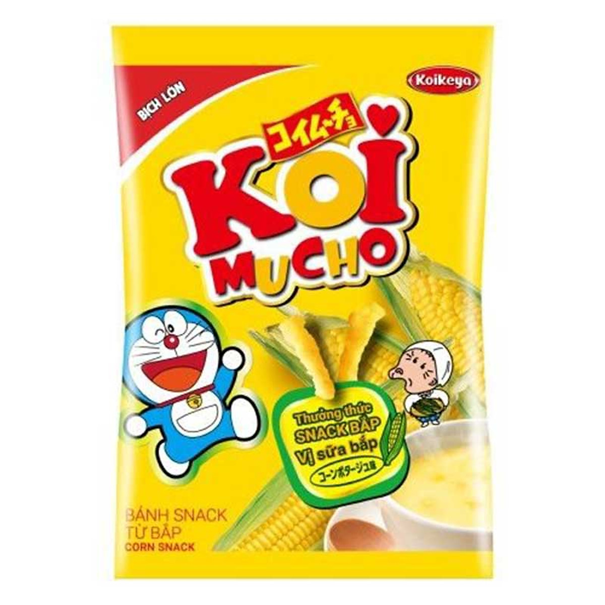 Snack Bắp Koimucho Vị Sữa Bắp 70G - [8936135445053] - Bim bim ...