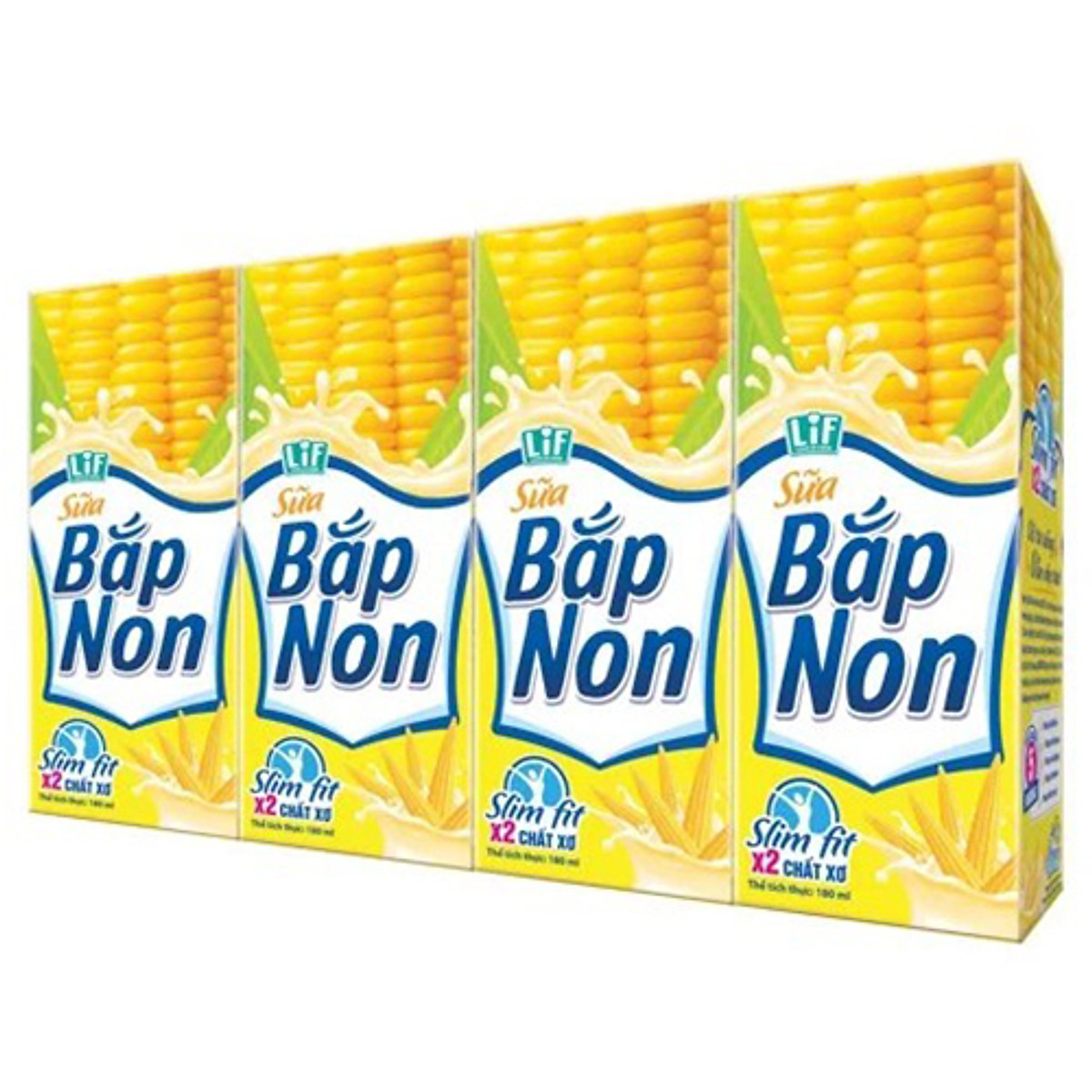 Thùng 24 Hộp Sữa Bắp Non LOF 180ml/hộp