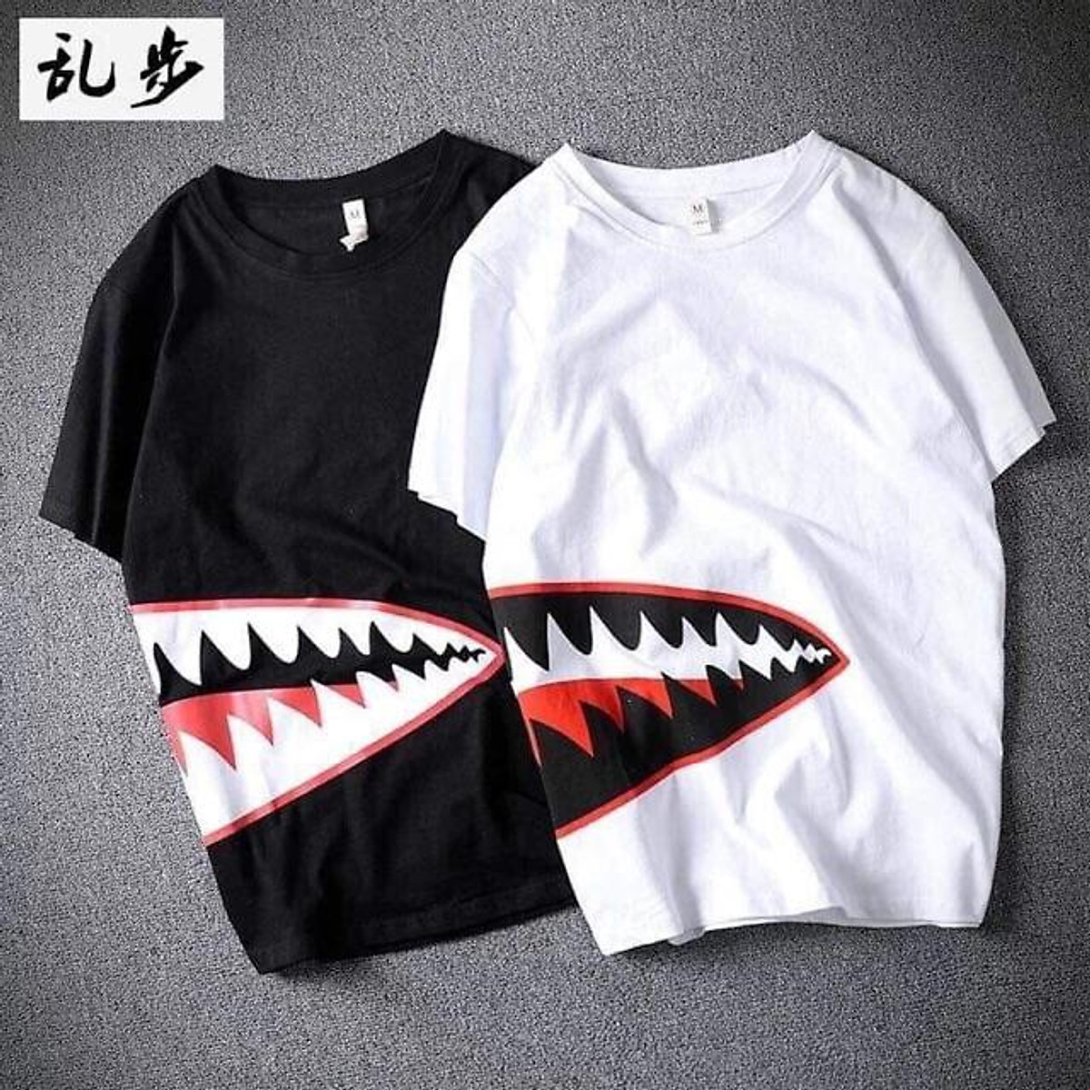 Mua ÁO THUN NAM NỮ CÁ MẬP CÓ BIGSIZE - Trắng,M tại HAN UNISEX Mua Áo Thun Nam Nữ Cá Mập Có Bigsize - Trắng,M Tại Han Unisex