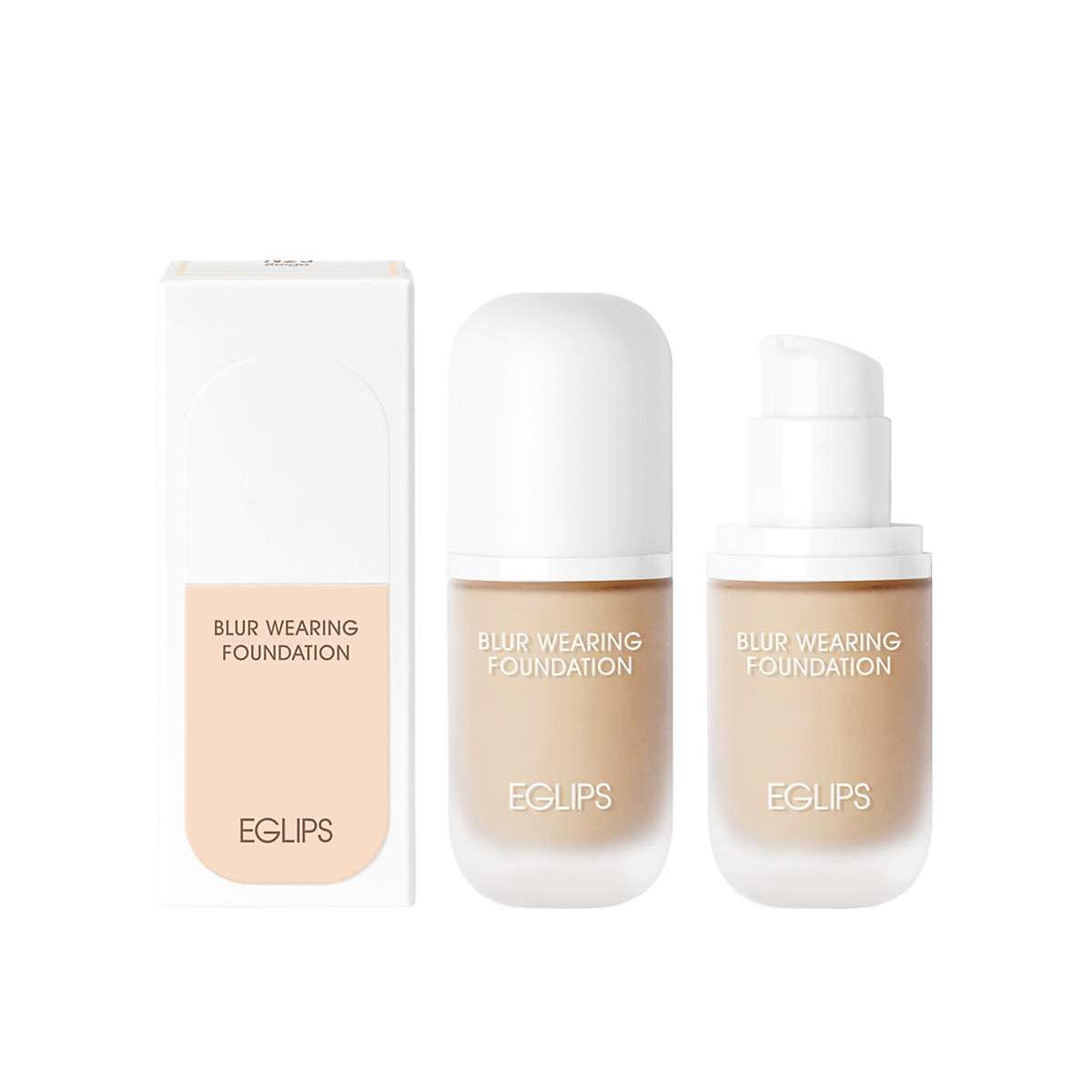 Kem nền Eglips Blur Wearing Foundation (SPF30/ PA++) 30ml (Semi-Matte) Cung  cấp độ ẩm Tạo hiệu ứng chống nắng | Eglips Official Store | Tiki