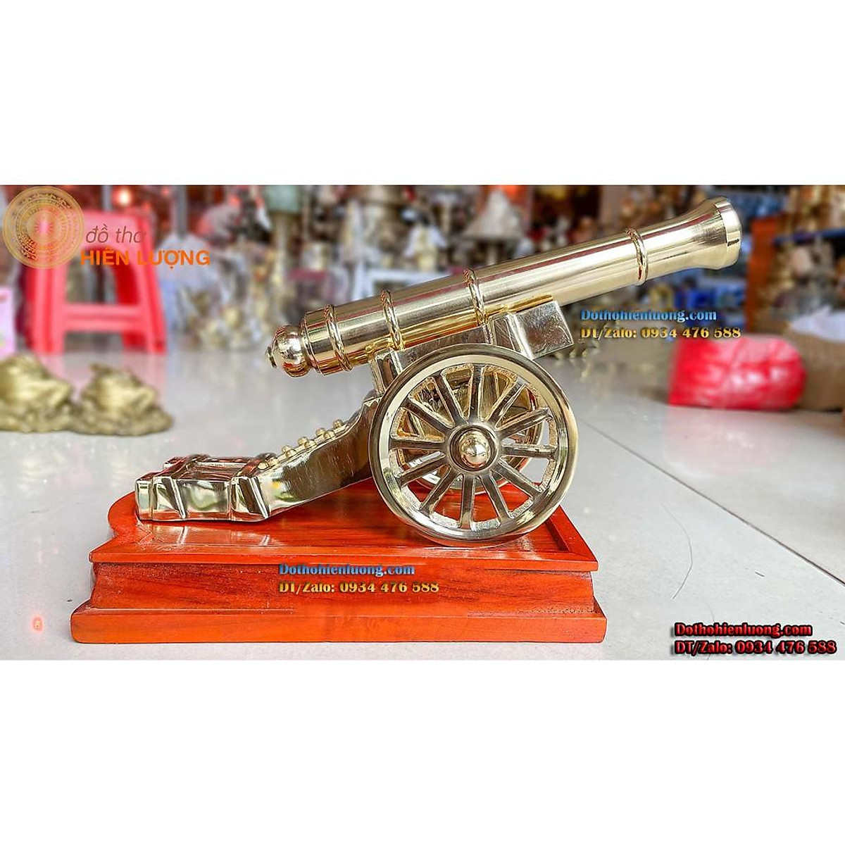 Súng pháo thần công  pháo đại bác bằng đồng  Đồng Phong Thủy