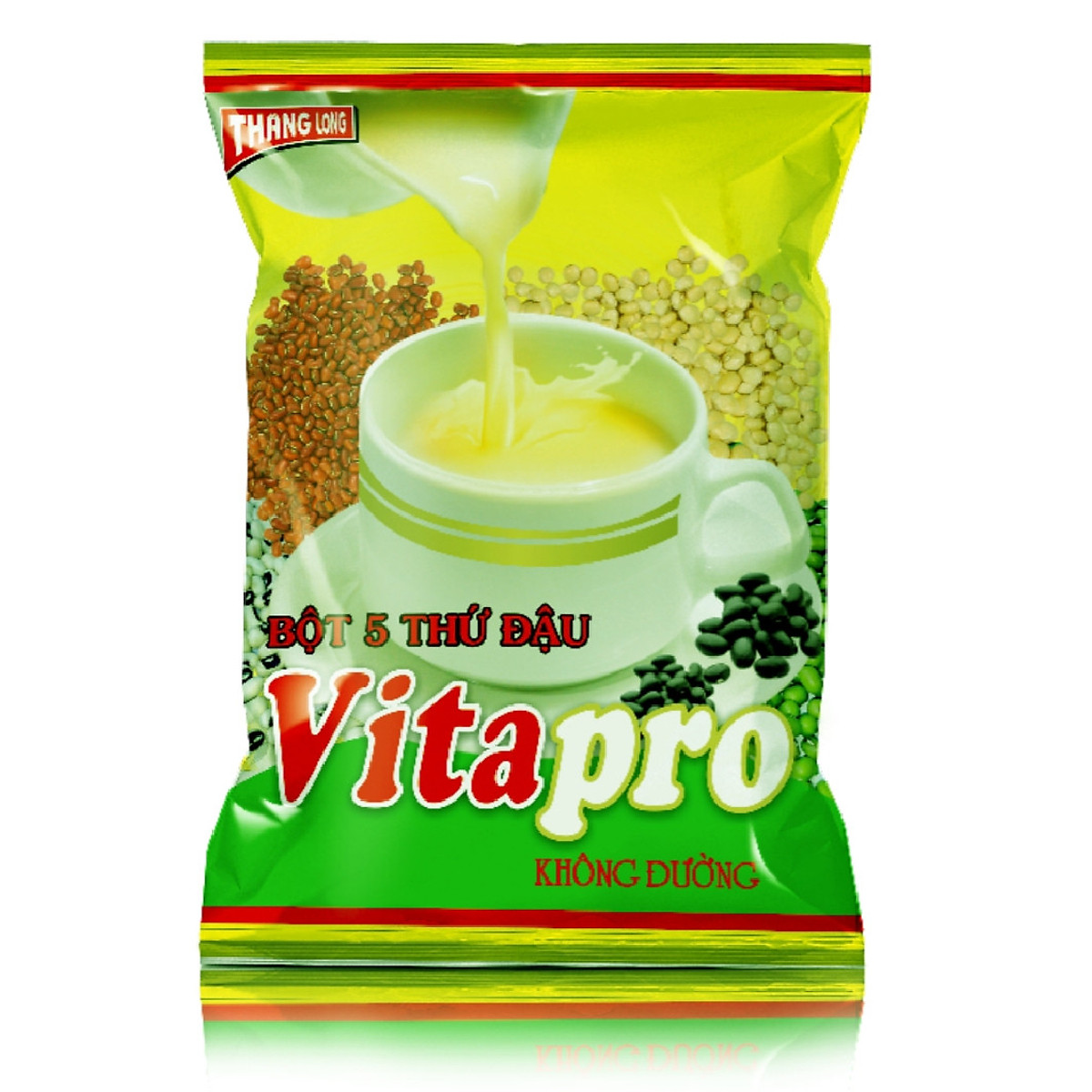 BỘT NGŨ CỐC 5 THỨ ĐẬU KHÔNG ĐƯỜNG VITAPRO (350 gr) - MẪU 1