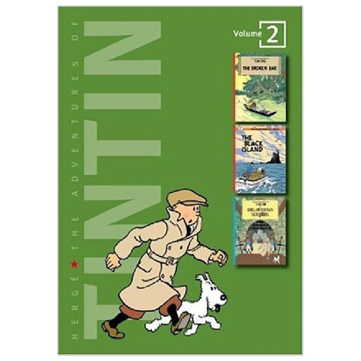 Adventures of Tintin 2 Complete Adventures in 1 Volume: WITH The Black Island AND King Ottokar's Sceptre: Broken Ear