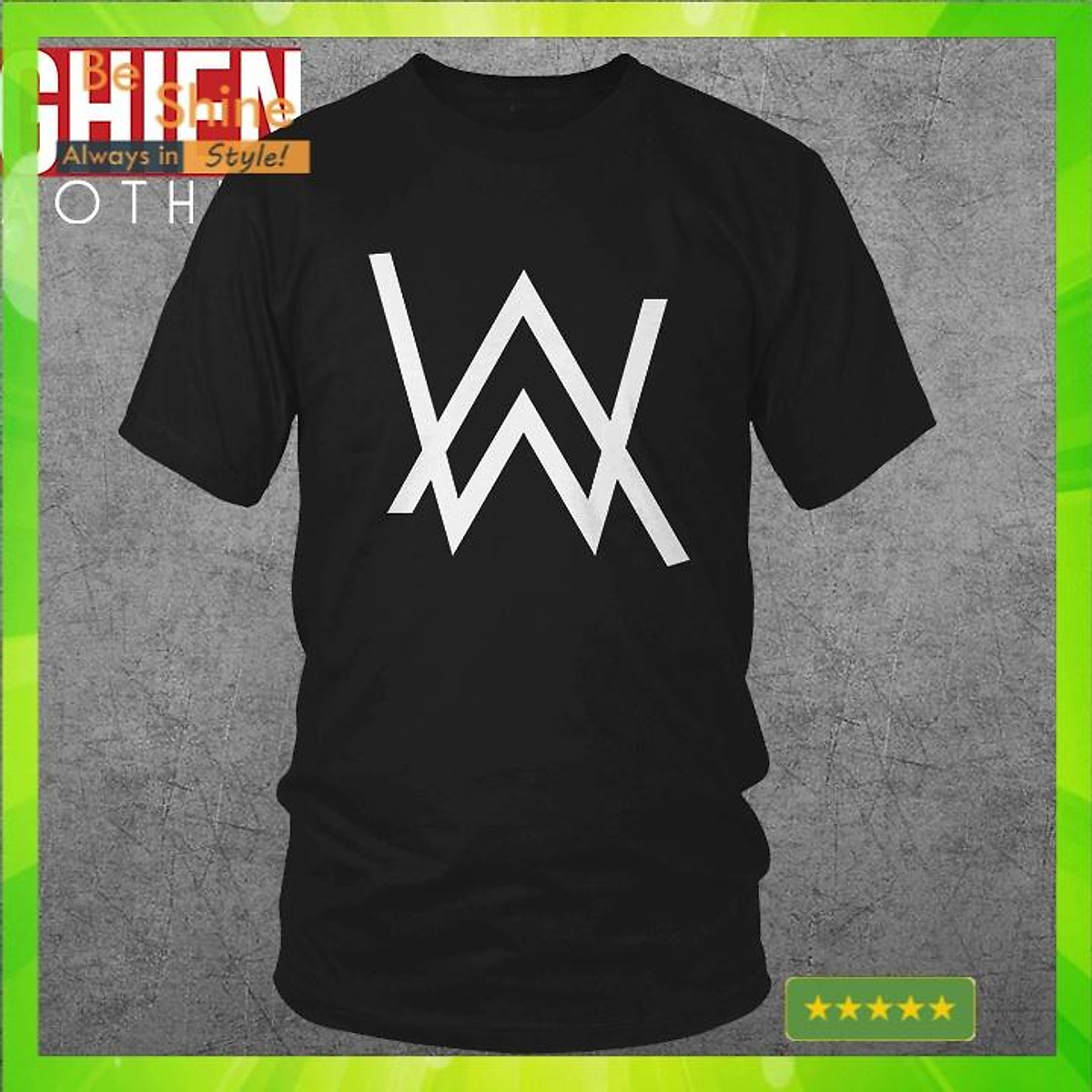 (HOT) Áo Thun AW Alan Walker (Đen) - Áo Phông Cotton vải đẹp giá rẻ