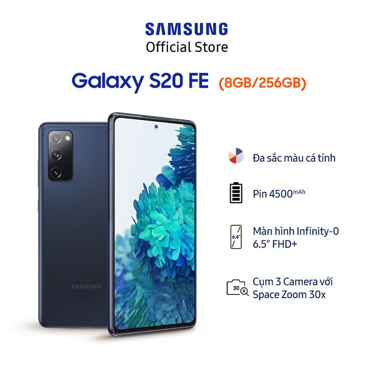 Điện Thoại Samsung Galaxy S20 FE 256GB | 8GB - Hàng Chính Hãng