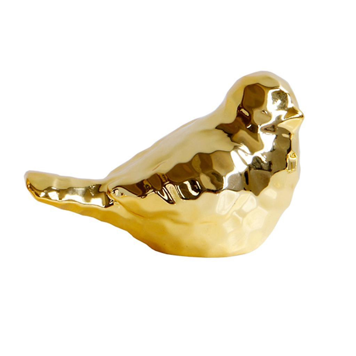 Golden Bird Shape Animal Figurines Statue Sculptures Wedding Gift _S - Trang trí nhà cửa Golden Bird Shape Animal Figurines Statue Sculptures Wedding Gift _S - Trang trí nhà cửa