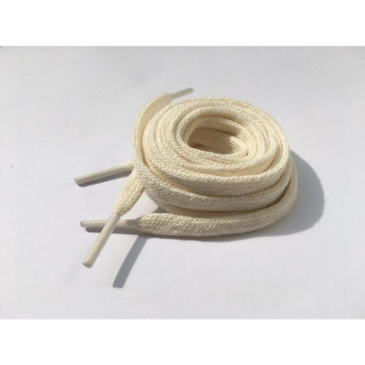 Dây giày màu trắng sữa dài 1m7