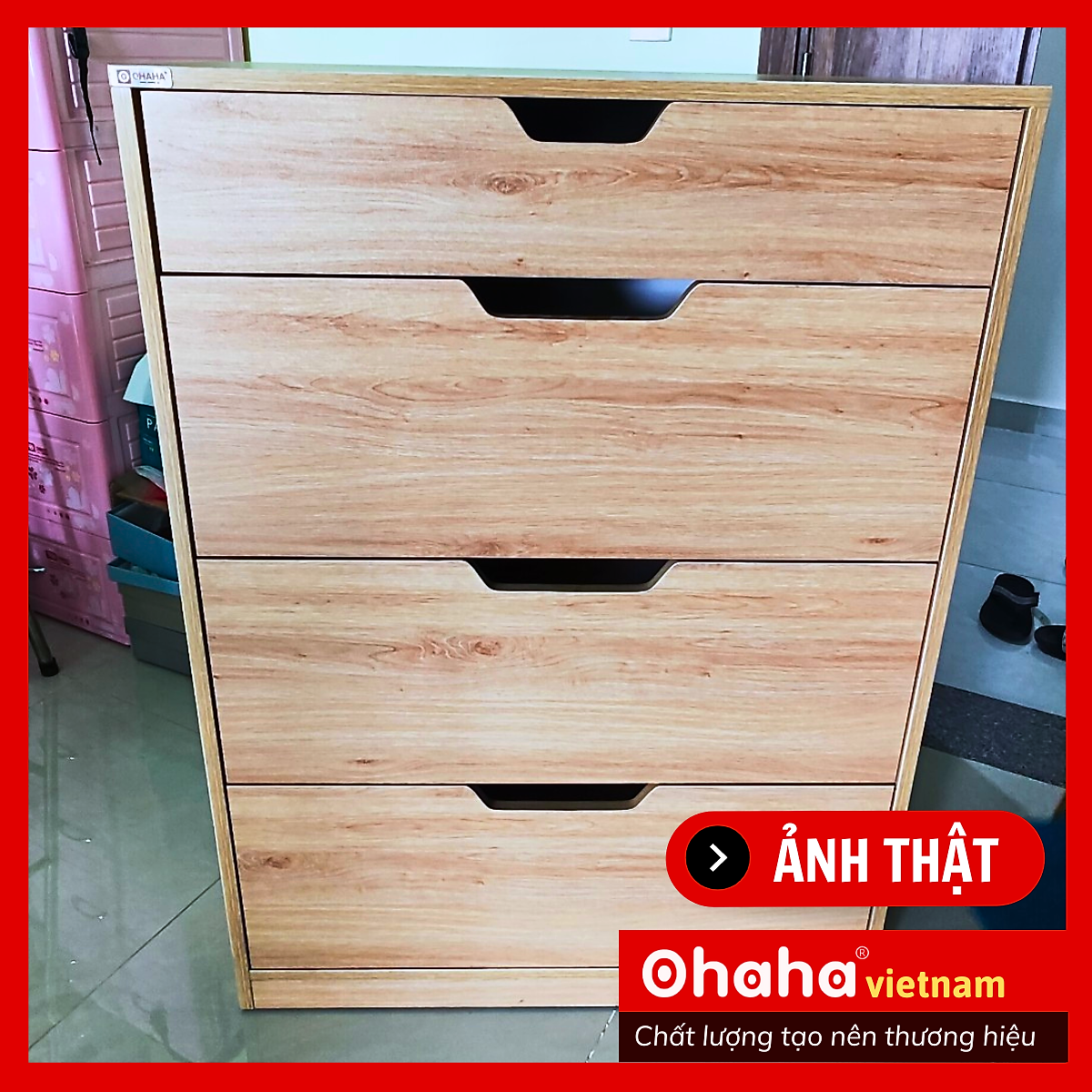 Tủ giày thông minh siêu mỏng cao cấp Ohaha - TGCC025