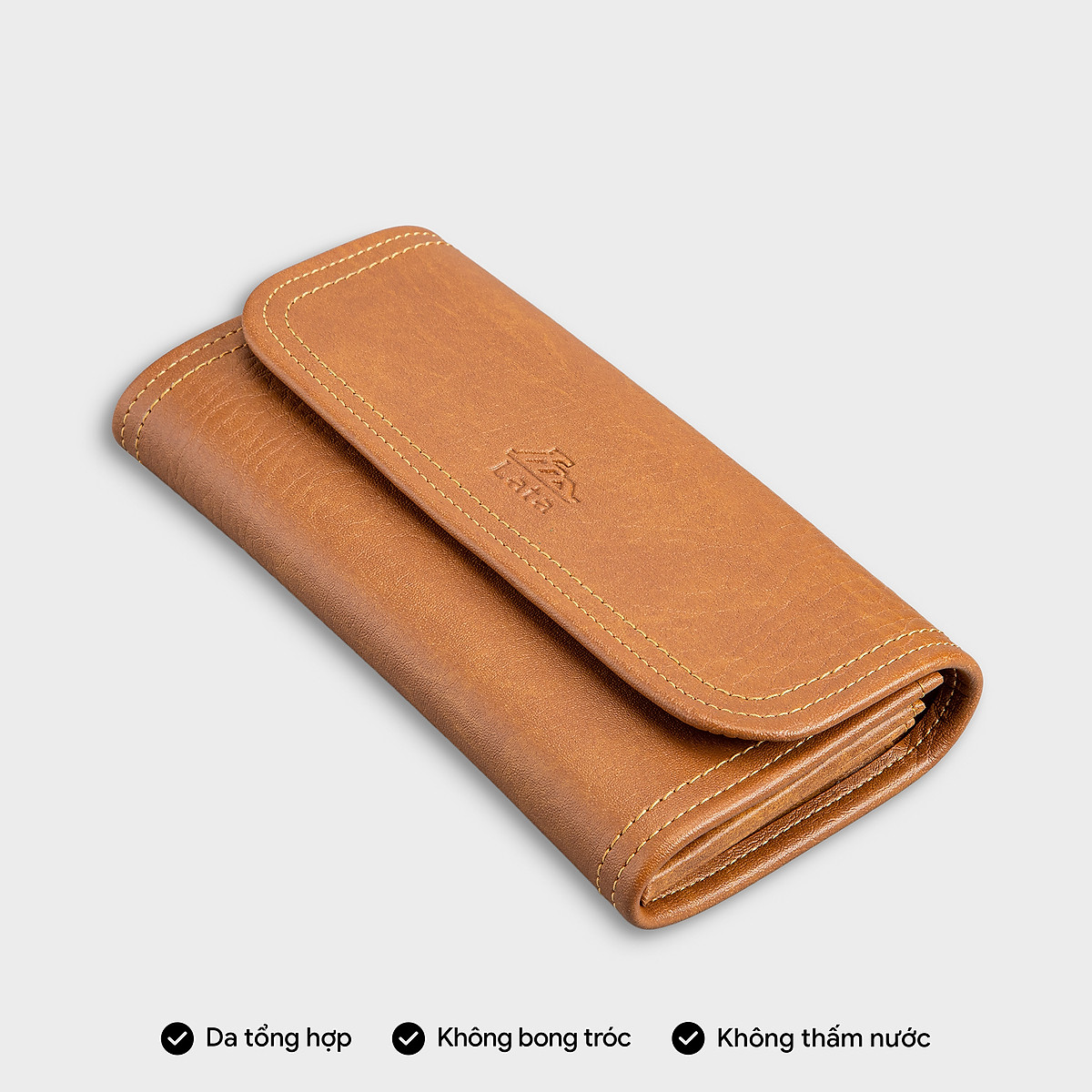 Ví Cầm Tay Unisex Thời Trang LATA VN49 nhiề màu (Dài 21cm x Rộng 3.5cm x Cao 10.5cm)