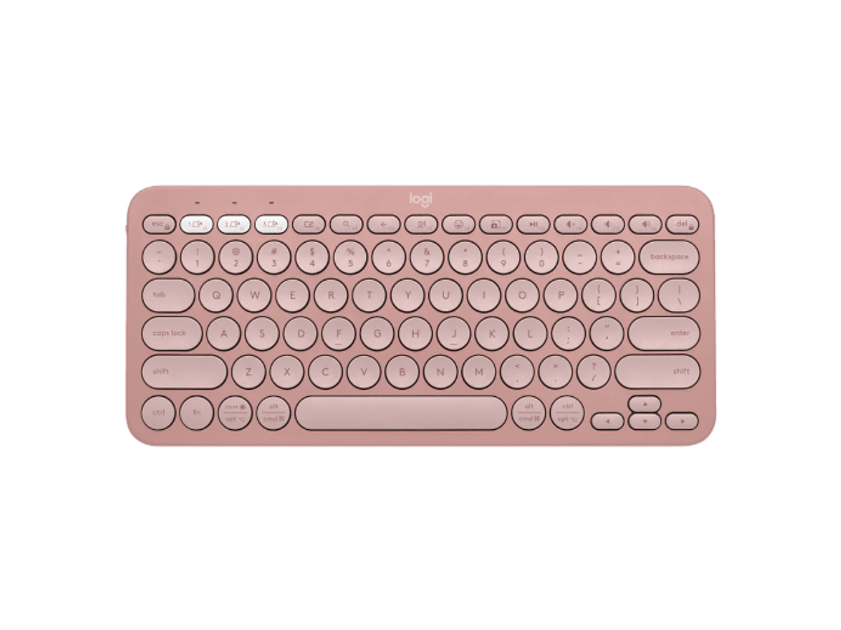 Bàn Phím Không Dây Logitech PEBBLE KEYS 2 K380S | Silent | kẾT NỐI Bluetooth - Hàng Chính Hãng