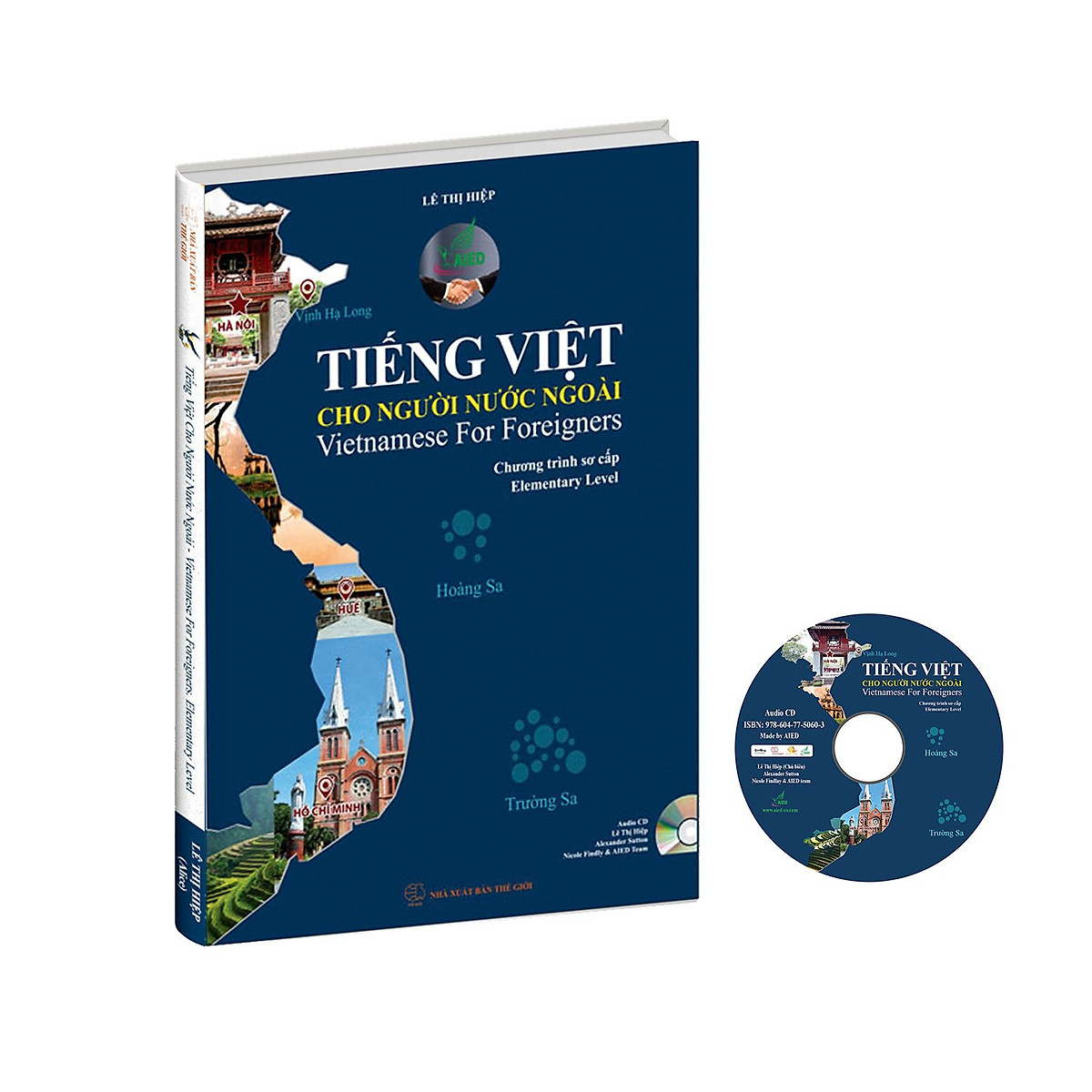 Bộ sách Tiếng Việt cho người nước ngoài 2 cấp độ Sơ cấp - Trung cấp (Kèm CD)
