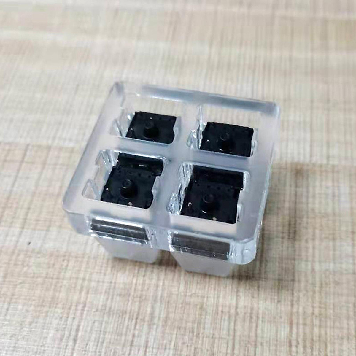 14 Keys Translucent Mechanical Keyboard Switch Tester w/Acrylic Base