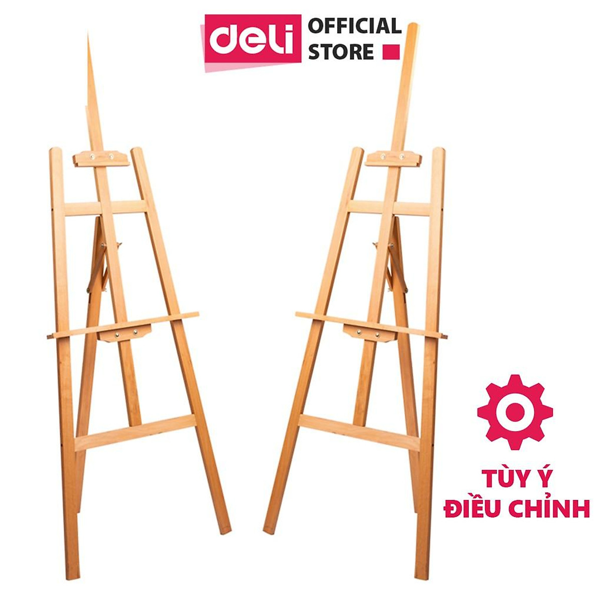 Giá vẽ tranh bằng gỗ Deli chắc chắn sẽ làm bạn hài lòng về chất lượng và giá thành. Hãy cùng chiêm ngưỡng những tác phẩm vẽ bằng gỗ sang trọng này để lựa chọn cho mình một sản phẩm ưng ý nhất.