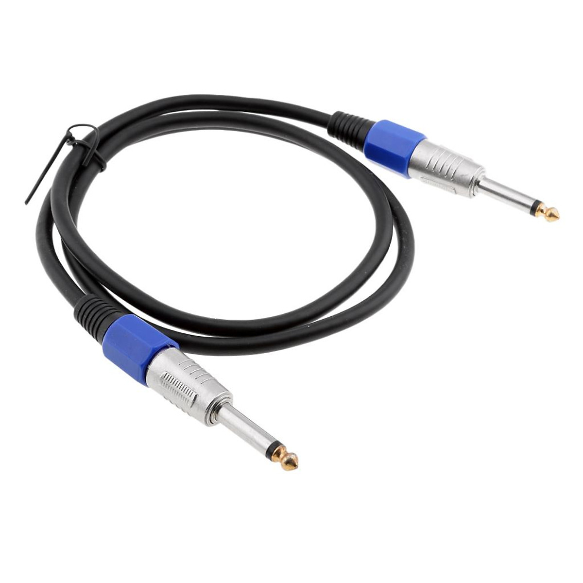 Premium 6.35mm Mono Jack 1/4'' TRS Cable Unbalanced Guitar Patch Cords