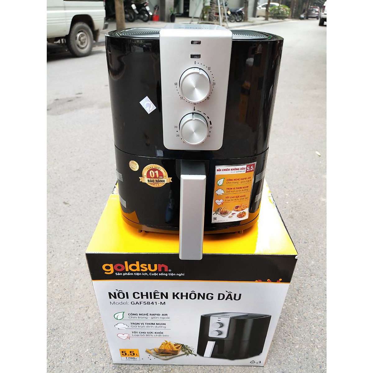 Nồi Chiên Không Dầu Goldsun - Trải Nghiệm Ẩm Thực An Toàn và Ngon Miệng