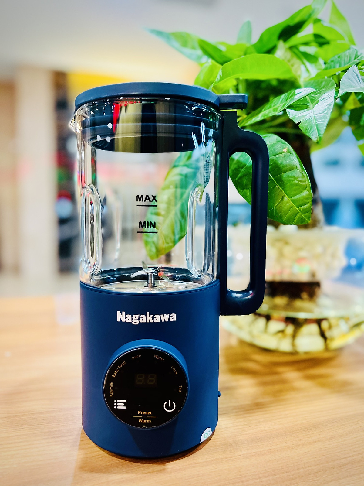 Máy làm sữa hạt đa năng Nagakawa NAG0825 (0,6L - 500W) - Hàng chính hãng