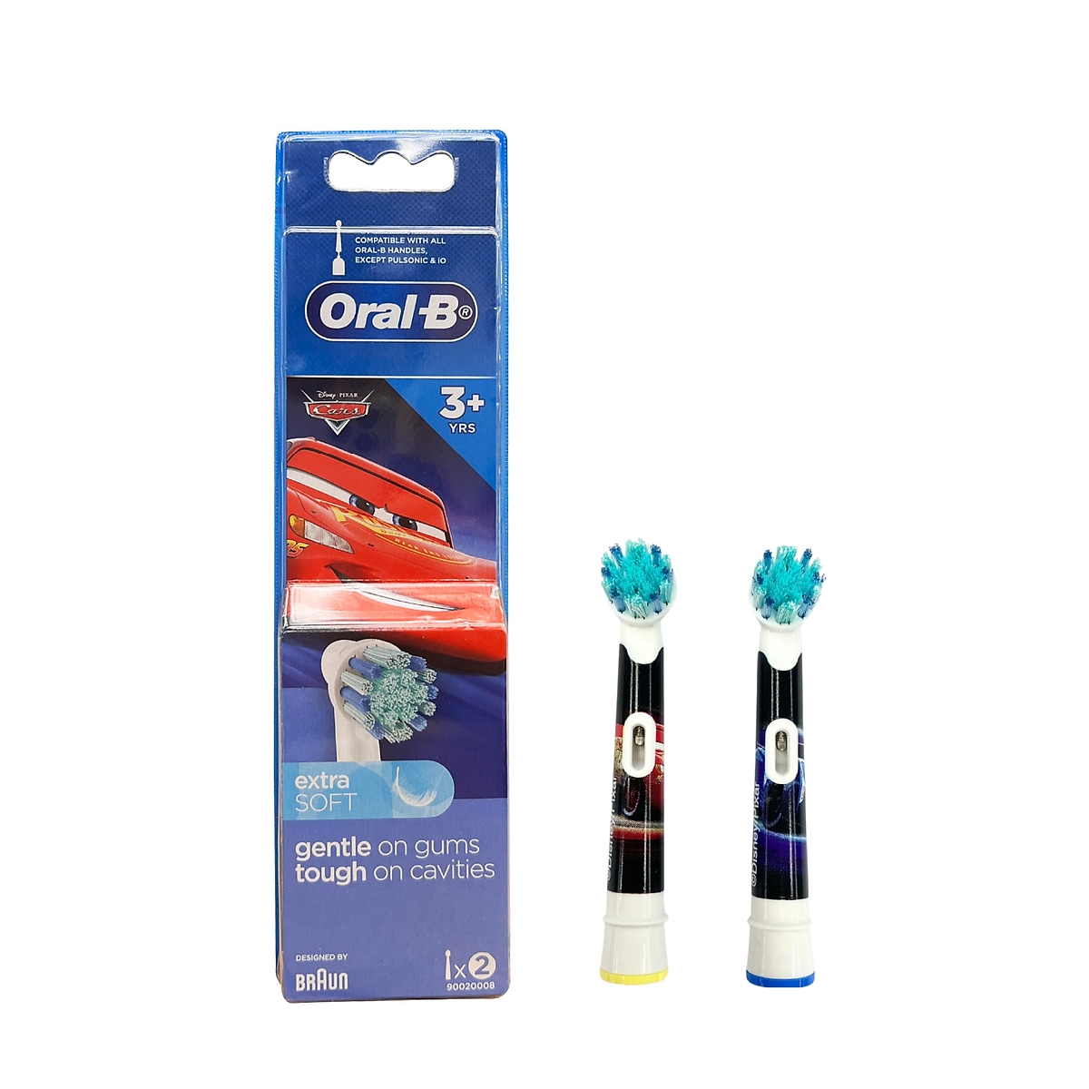 Đầu bàn chải trẻ em Oral-B Vitality D12 Cars - Hàng chính hãng