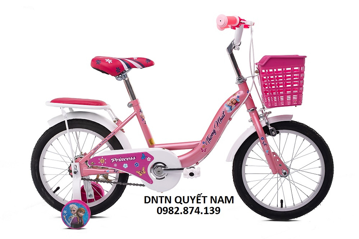 Xe đạp Trẻ em Thống Nhất kiểu HQ 16-03 (Dành cho trẻ từ 4 - 7 tuổi) - Hàng chính hãng