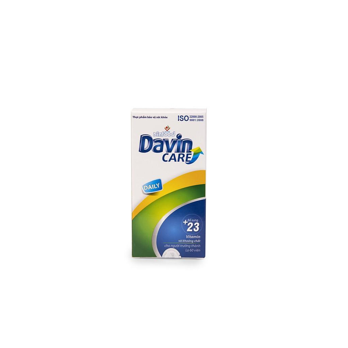Davin care daily Vitamin và khoáng chất- Phục hồi sức khỏe- Viện dinh dưỡng quốc gia- Ninfood
