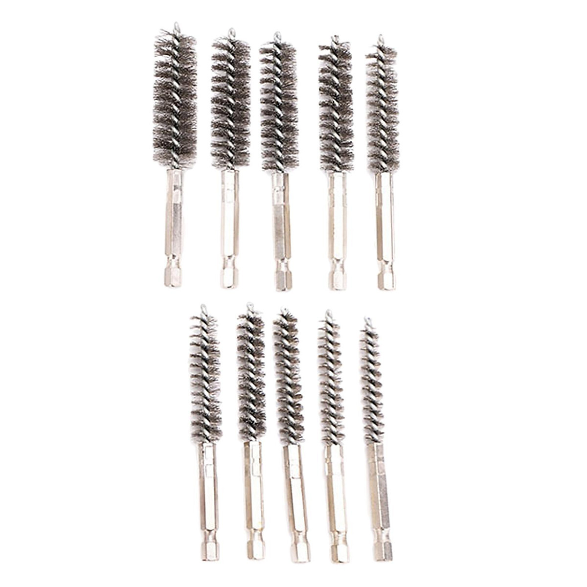 Wire Brush Pipe Cleaning Brush for Narrow Neck Skinny Space, Rust Cleaner  Brass Brush Durable Tube Brush for Polishing Tube Automotive Cleaning
