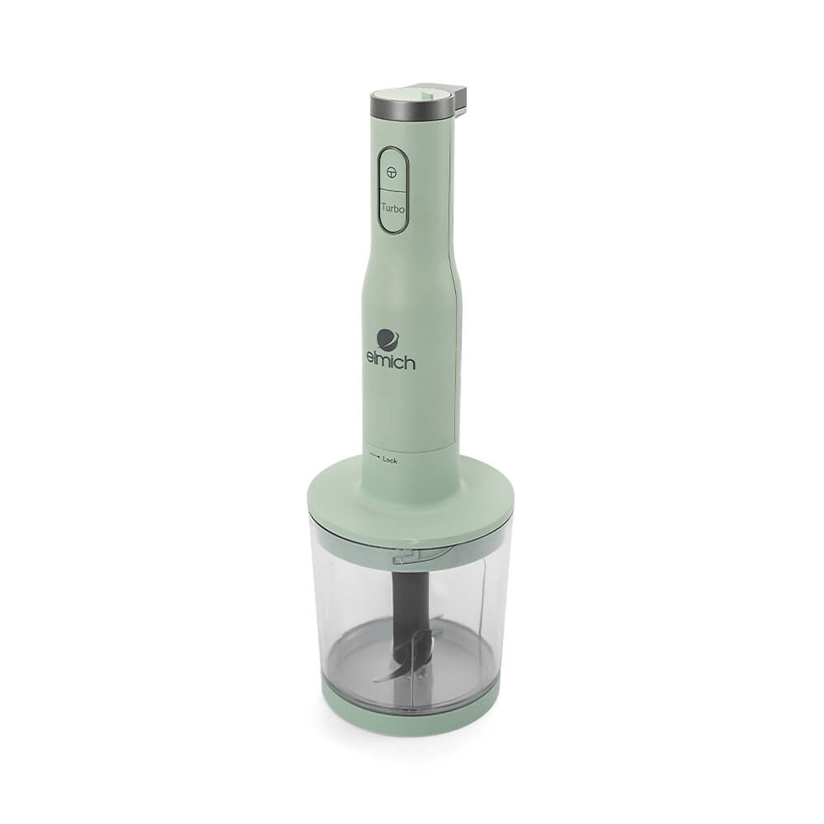 Máy xay cầm tay Elmich BLE-8666, công suất 1000W, thiết kế cầm tay dễ sử dụng, lưỡi dao bằng thép không gỉ siêu bền, đảm bảo an toàn tuyệt đối cho sức khỏe - Hàng chính hãng