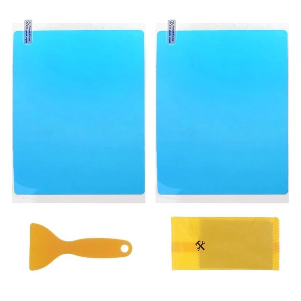 Bộ 2 miếng dán chống tụ nước kính hông xe ô tô cỡ lớn (16 x 20cm)