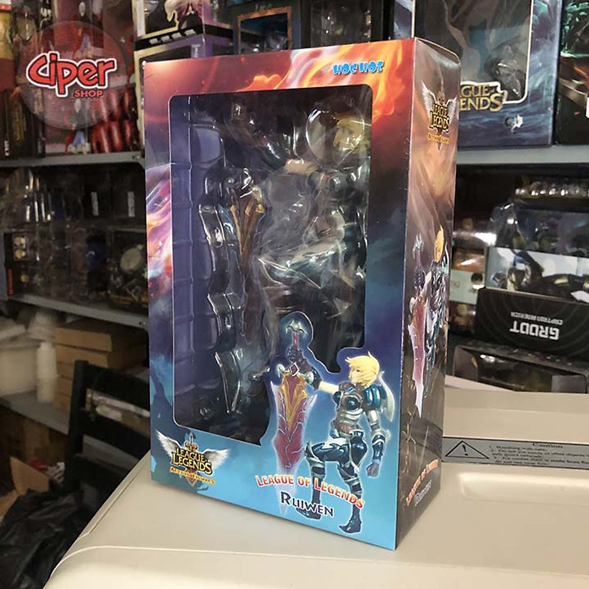 Mô hình LOL Riven Thần Kiếm 25cm  Chính hãng Riot Games