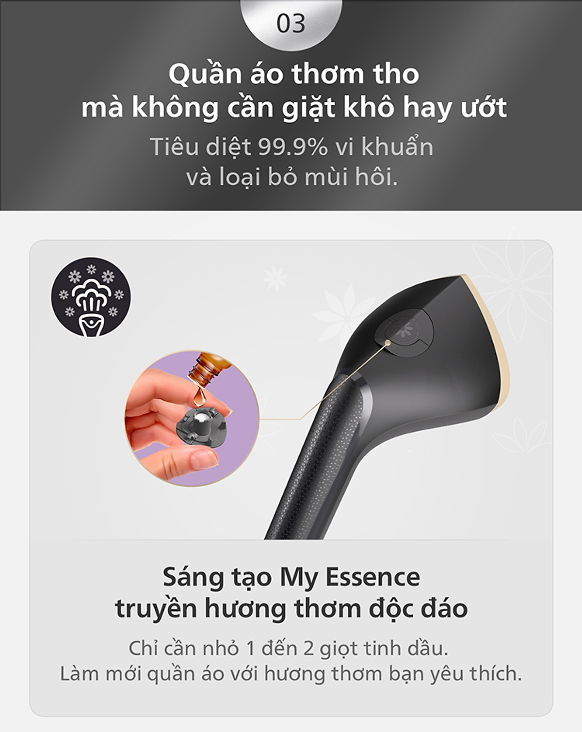 Bàn Ủi Hơi Nước Trụ Đứng Philips STE3170 /80 Có Cầu Ủi StyleBoard nghiêng, Premium (2000W) - Hàng Chính Hãng